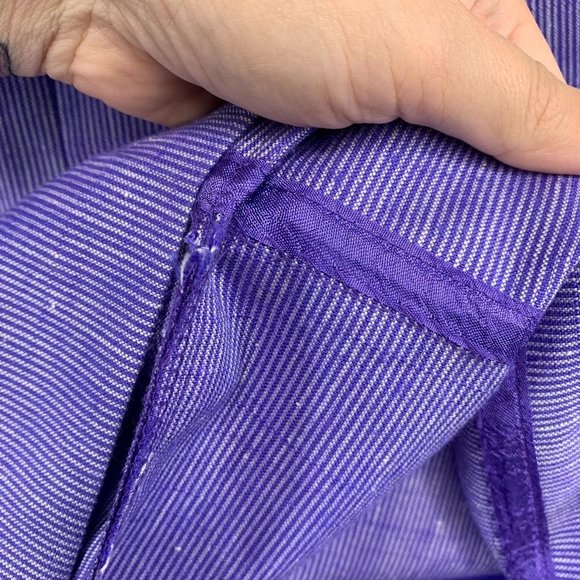 Vintage 90s Pendleton Country Sophisticated Micro Stripe Skirt Medium - Picture 9 of 15